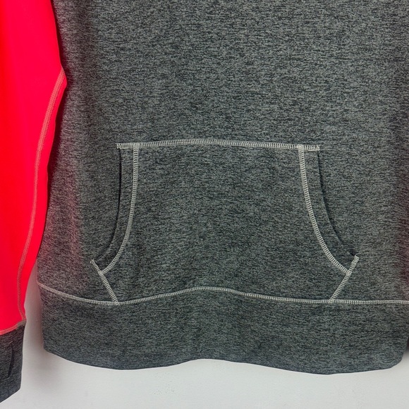Nike Therma Fit Charcoal and Neon Pink Hoodie Size XL - Picture 6 of 10